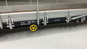 Preview: Res DB Spur 0 Maßstab 1:43,5 mit Alubordwand