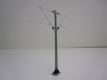 Preview: Oberleitungsmast mit Ausleger nach rechts und links