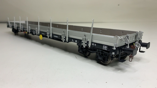 Res DB Spur 0 Maßstab 1:43,5 mit Alubordwand