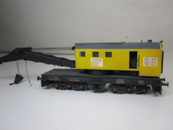 Kranwagen aus Messing