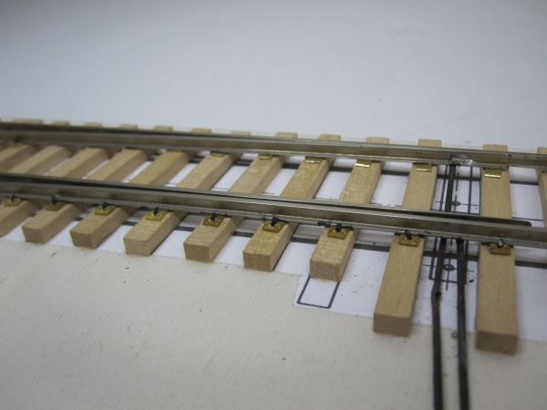 Linksweiche von Schullern