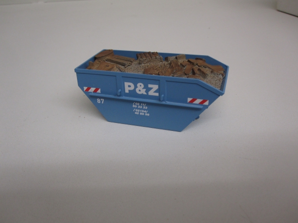 Container mit Beladung